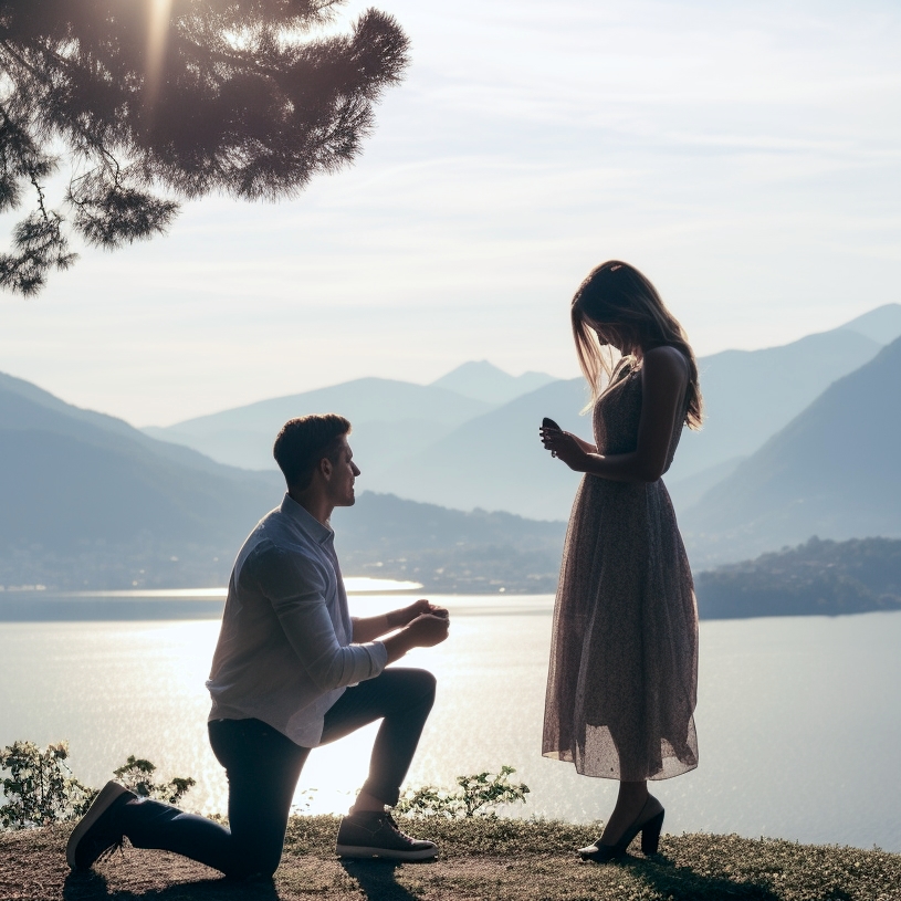 servizio di proposta di matrimonio personalizzata